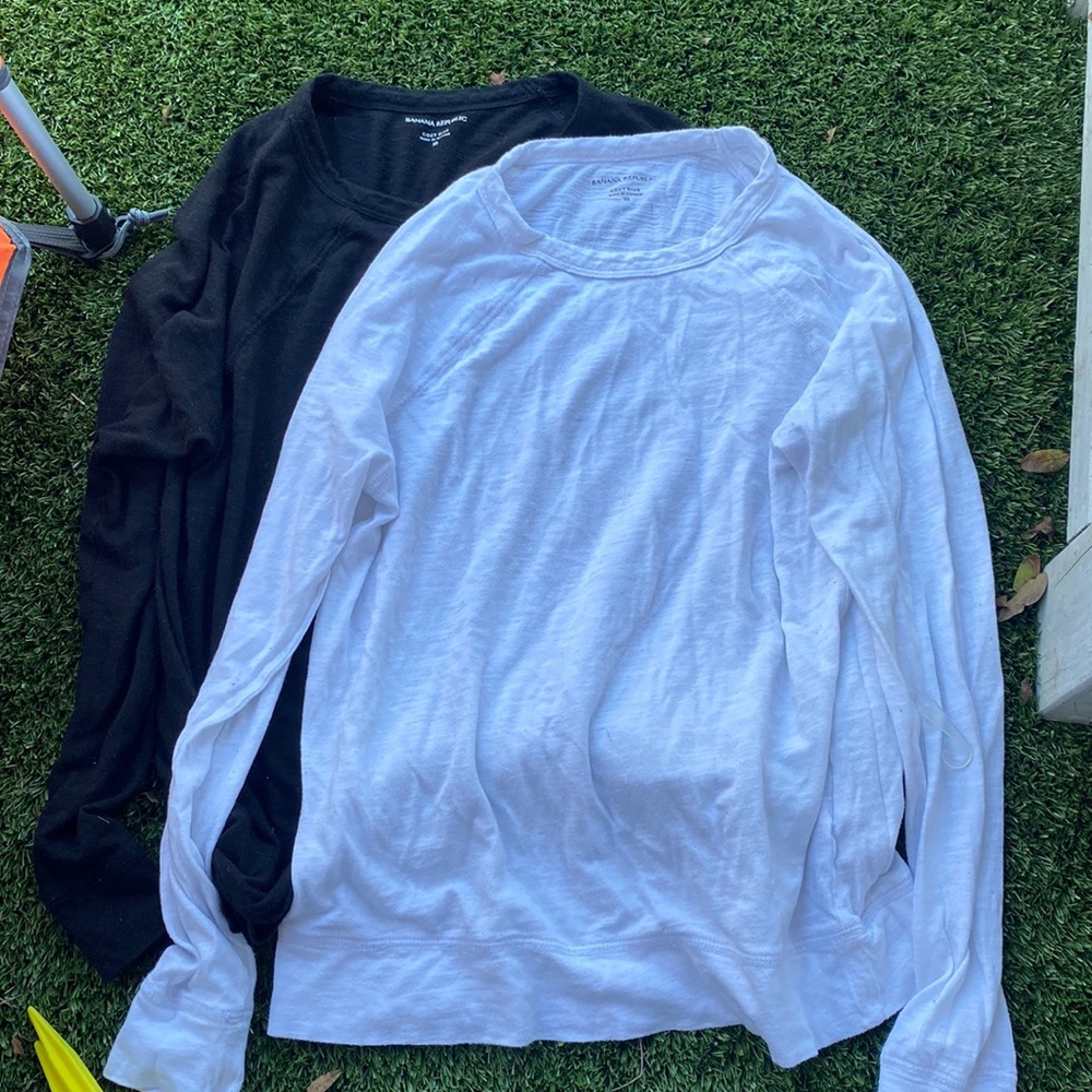 Banana Republic Cozy Slub long Sleeve